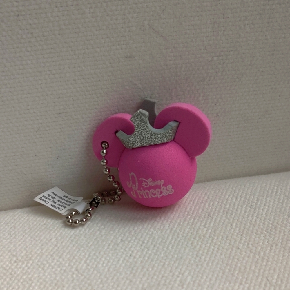 Disney Princess Foam Mini Keychain New